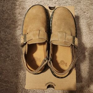 Dr. Martens Jorge II Savannah Tan Slingback Mules